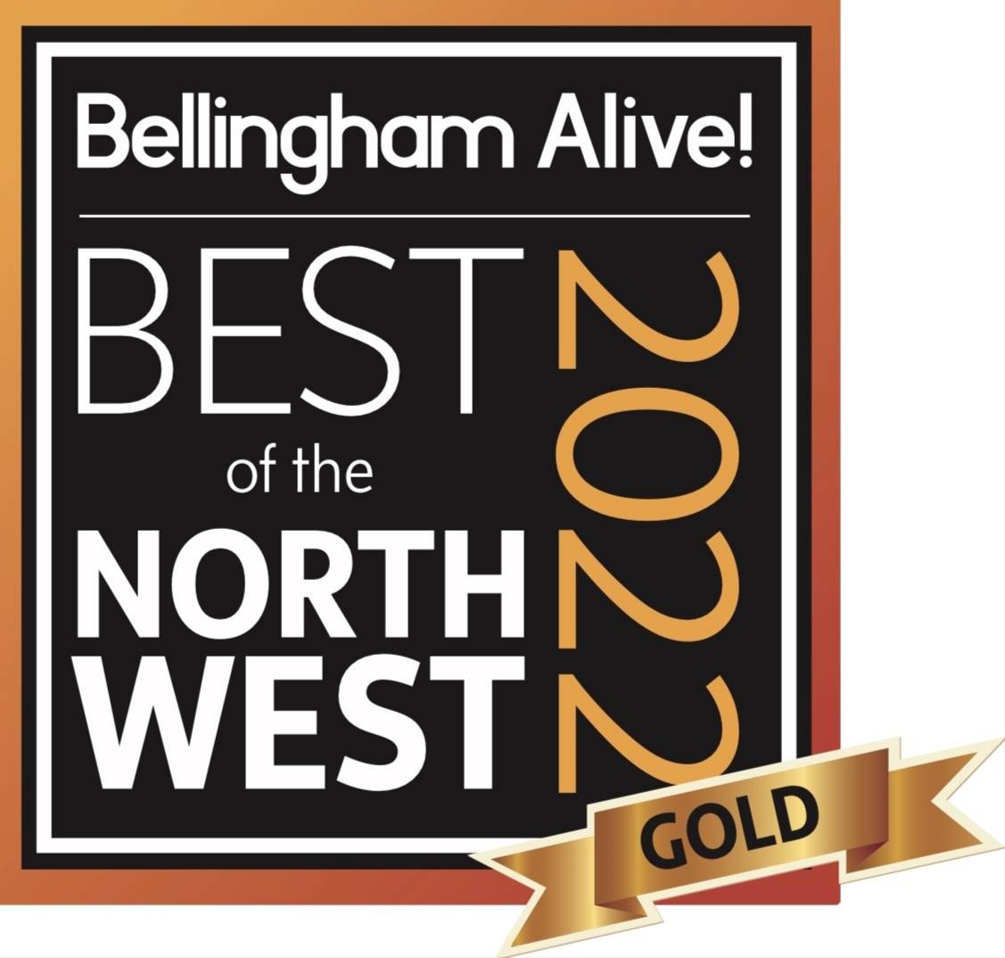 best of the northwest winner 2022 for eye care in Bellingham, WA- optometrist, eye exams and eye glasses.