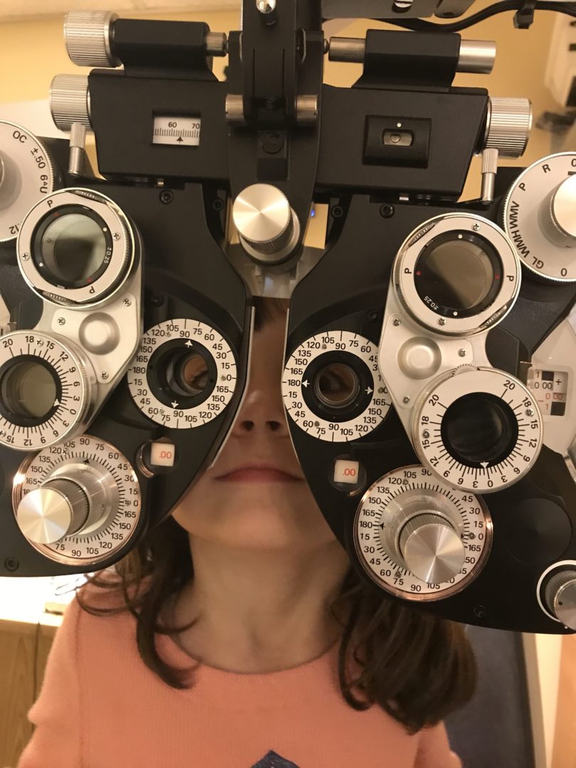 Kid's Eye Exams are an important part of back to school! Photo by Binyon Vision Center