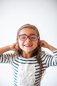 children's first glasses photographed by Carly Navarette