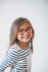 children's first glasses photographed by Carly Navarette