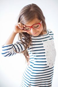 children's first glasses photographed by Carly Navarette