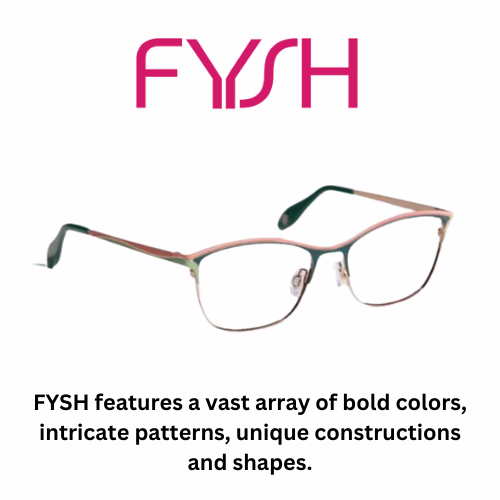 fysh eyewear eye glasses glasses at Binyon Vision Center in Bellingham, WA