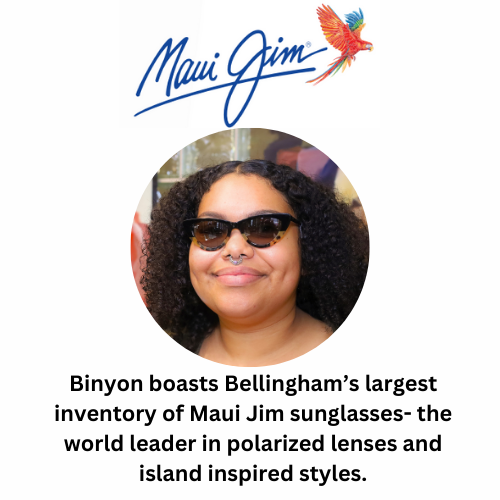 maui jim sunglasses polarized sunglasses at Binyon Vision Center in Bellingham, WA
